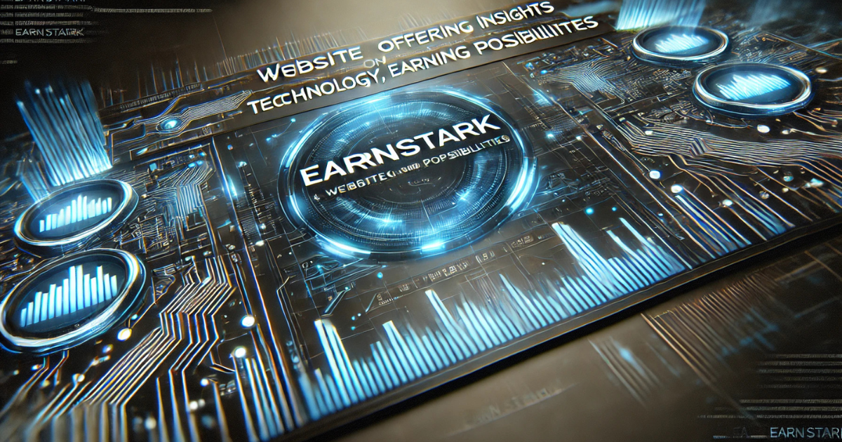 Earnstark com: Website Offering Insights on Technology, Earning Possibilities