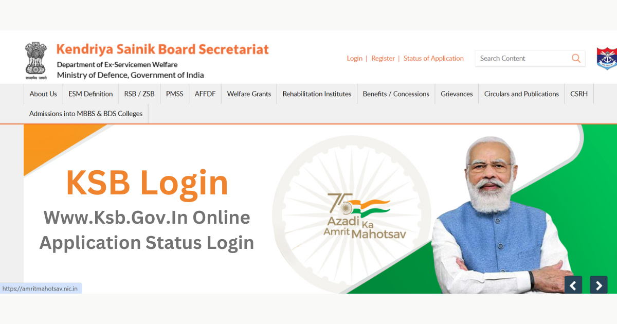 KSB Login: Www.Ksb.Gov.In Online Application Status Login