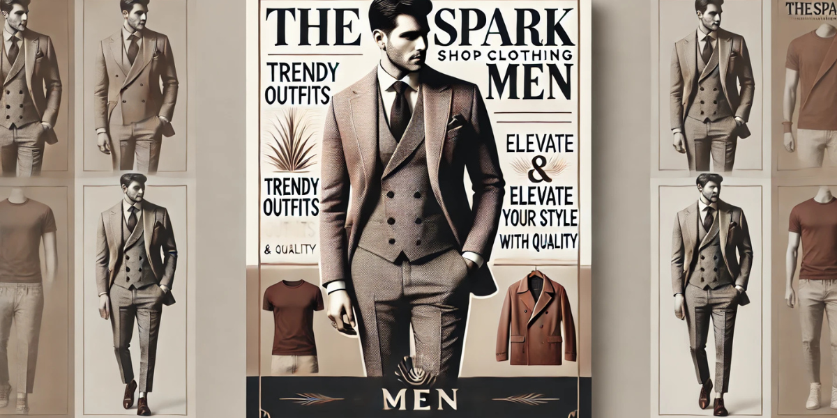 TheSpark Shop Clothing Men : Trendy Outfits & Elevate Your Style with Quality