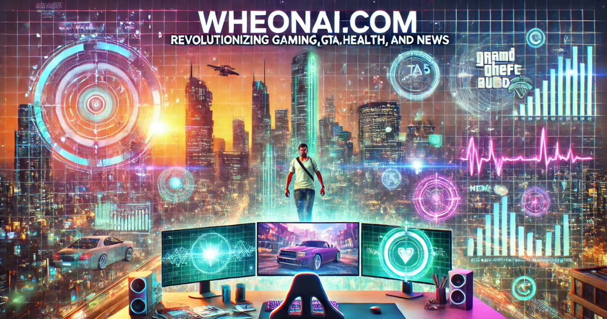 WheonAI.Com: A New Era of Gaming, GTA5, Health, and News